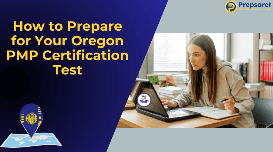 Students preparing online for the PMP certification in Oregon