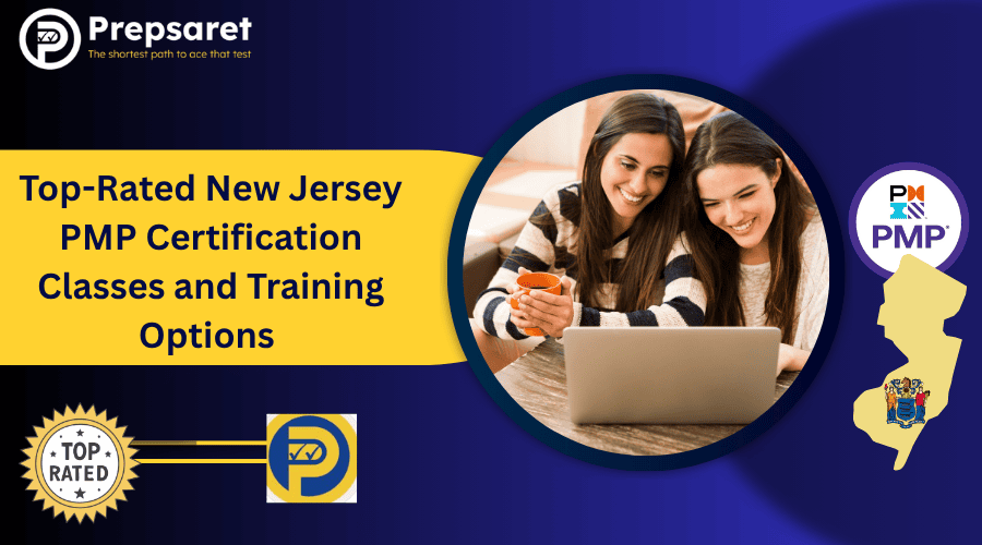 Students in New Jersey preparing for the PMP exam using top-rated certification classes and training programs.