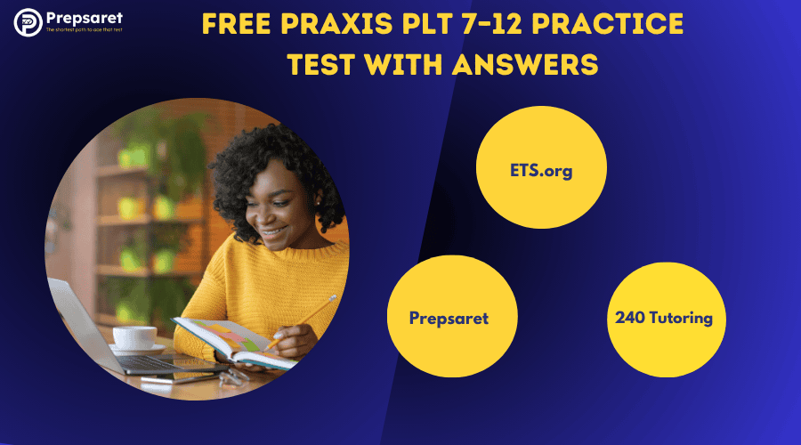 A person preparing for the PLT 7-12 test using various resources