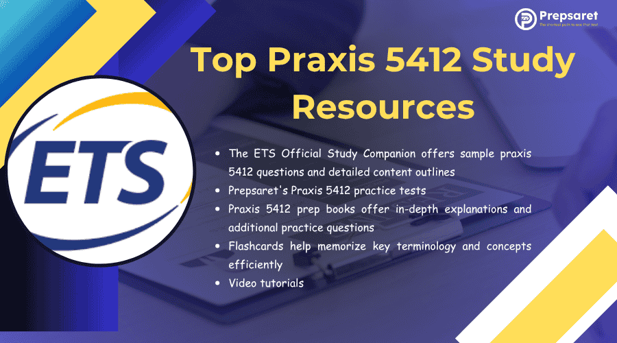 Top Praxis 5412 study resources tailored for aspiring school leaders, featuring expert-reviewed prep guides, online learning tools, and focused notes to support success on the Educational Leadership: Administration and Supervision exam.