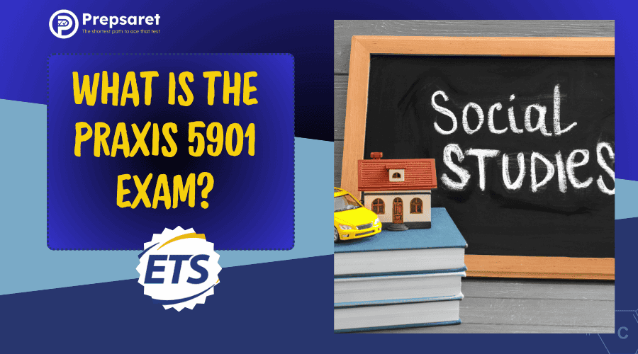 Overview of the Praxis 5901 exam, a Social Studies subtest within the Elementary Education: Content Knowledge series, assessing knowledge in U.S. history, world geography, government, and economics for aspiring elementary teachers.