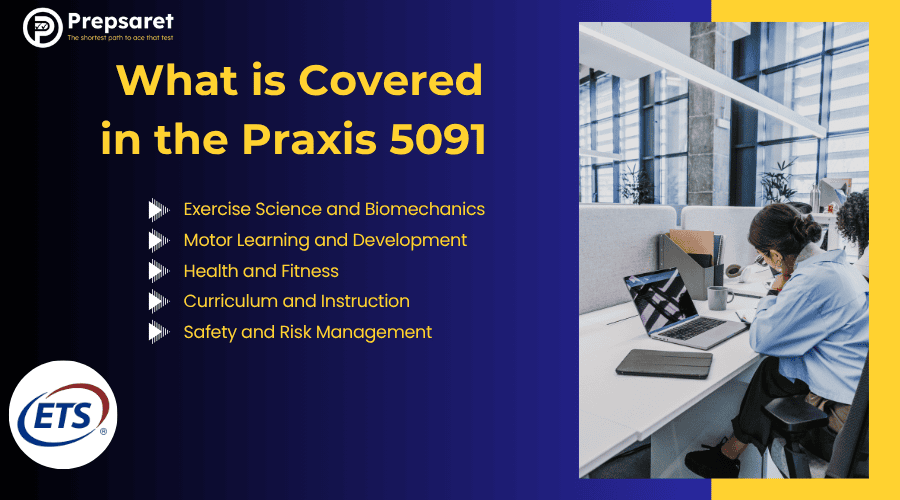 A person preparing for the Praxis 5091, reviewing the topics covered in the test.