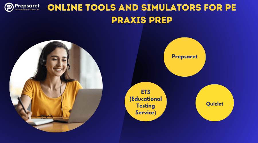 A person preparing for the Praxis Physical Education test online