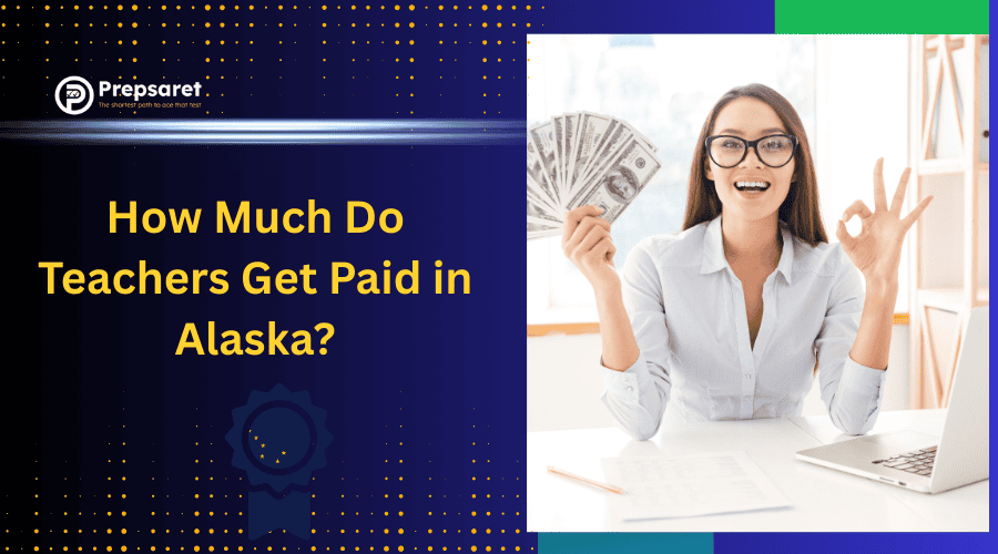 the salary range for teachers in Alaska, including starting salaries, average earnings, and higher-end salaries based on experience, education level, and location within the state.
