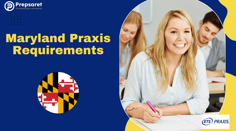 Praxis exam candidates attending a class in Maryland