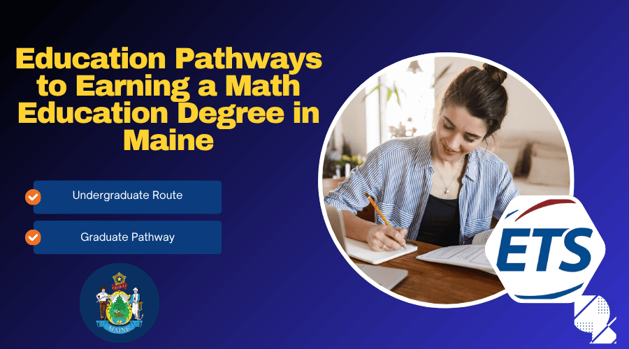 A person studying for a math exam