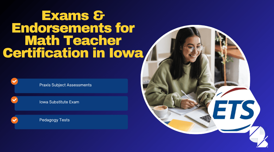 A person studying for Praxis math exams