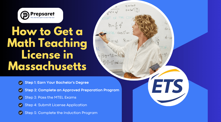 A math teacher in class