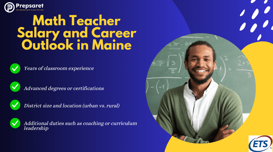 A math teacher in class