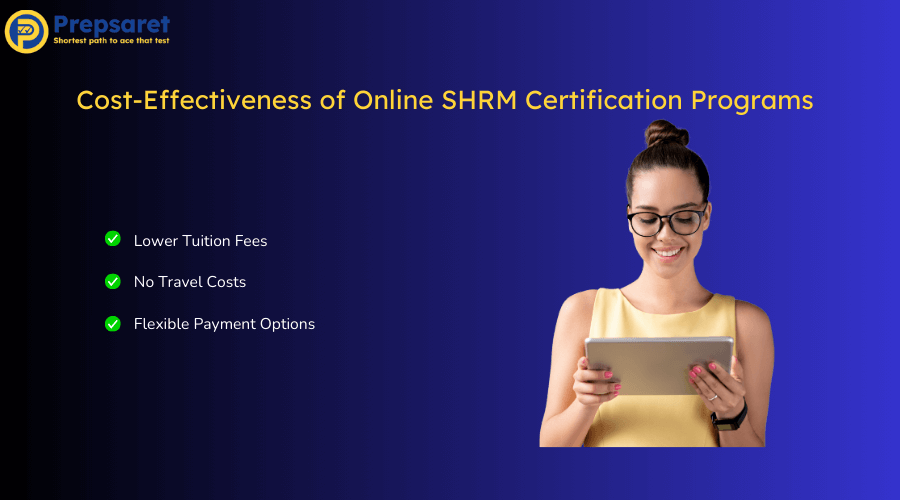 Overview of the cost-effectiveness of online SHRM certification programs