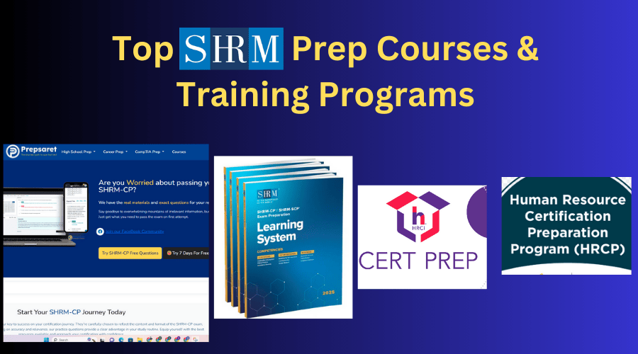 Top SHRM Prep Courses & Training Programs