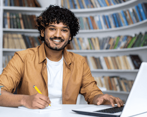 A person studying for the Praxis 5146 exam