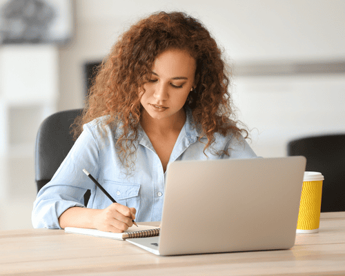 A person studying for the 5221 exam