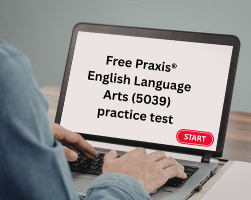 Start with our free Praxis® English Language Arts (5039) practice test to assess your strengths and identify areas that need improvement. This diagnostic test helps you focus your study time where it matters most. Additional Resources Study Guide: Explore in-depth explanations of exam topics with our comprehensive Praxis® ELA Study Guide. Flashcards: Reinforce key concepts and vocabulary using easy-to-review Praxis® ELA Flashcards. Online Course: Access video lessons, quizzes, and interactive learning tools designed for exam success.