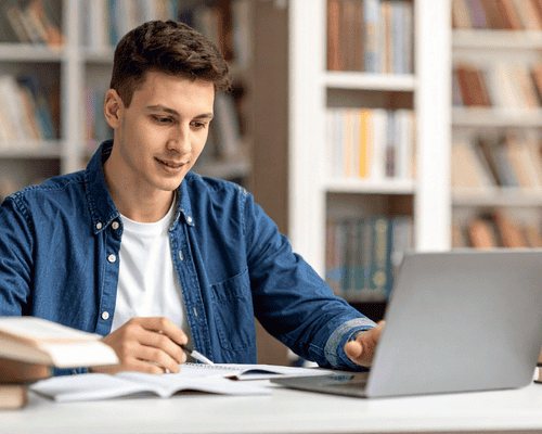 A person studying for the CLEP Educational Psychology exam