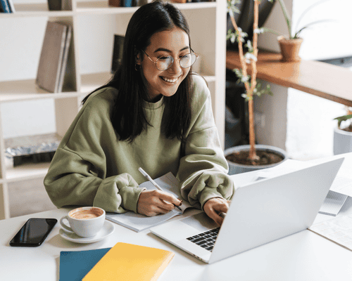 person studying for the introductory Sociology exam